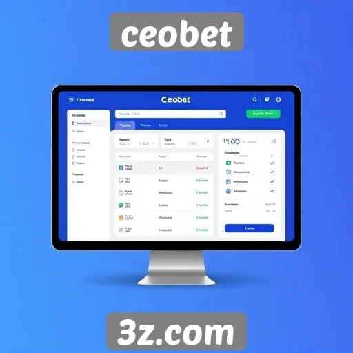 Interface do usuário do ceobet é intuitiva